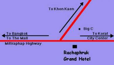 Rachaphruk Grand Hotel ナコーン・ラーチャシーマー エクステリア 写真
